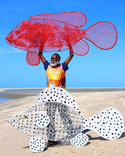 Ghost Net Sculptures Pormpuraaw Ghost Net Sculptures Pormpuraaw