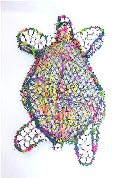 Sea Turtle Ghostnet Sculpture