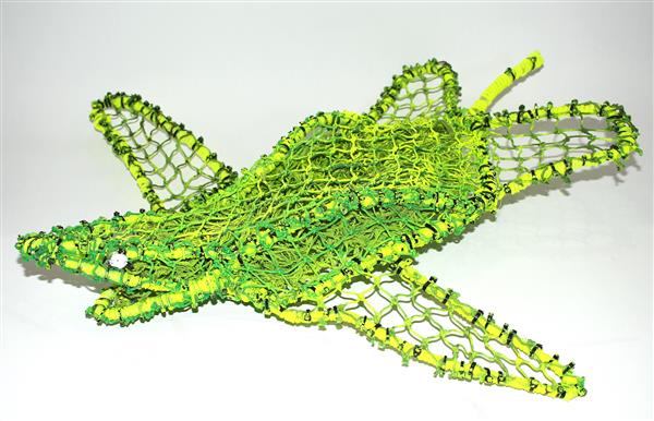 Swamp Turtle Ghost Net Sculpture
