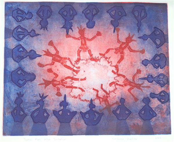 Young Man after Initiation - Limited edition etching